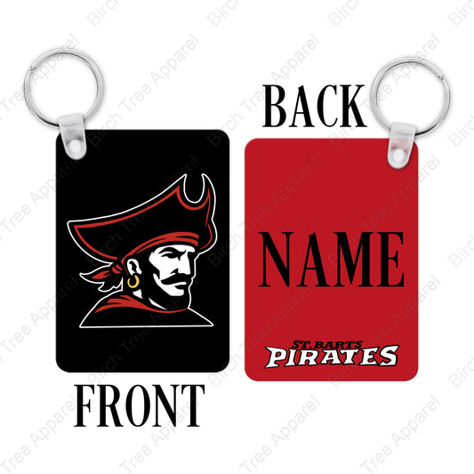 Key Chain - St. Barts Pirate OR ASB Parrot
