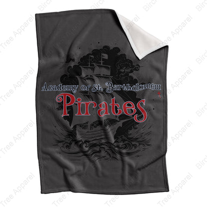 Blanket (Minky) - St. Barts Pirates, ASB Parrot, St. Barts Pirate OR ASB Pirate Ship