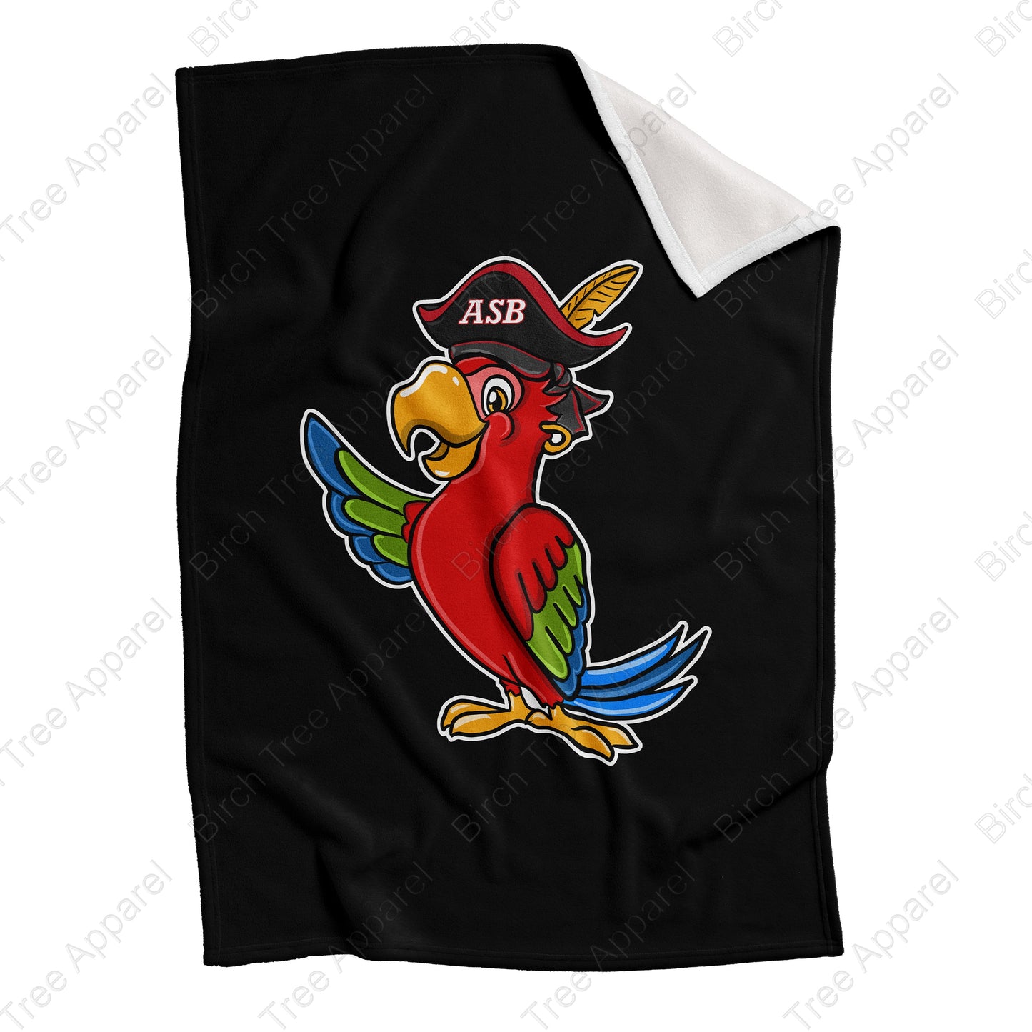Blanket (Minky) - St. Barts Pirates, ASB Parrot, St. Barts Pirate OR ASB Pirate Ship