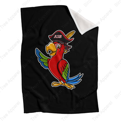 Blanket (Minky) - St. Barts Pirates, ASB Parrot, St. Barts Pirate OR ASB Pirate Ship