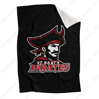 Blanket (Minky) - St. Barts Pirates, ASB Parrot, St. Barts Pirate OR ASB Pirate Ship