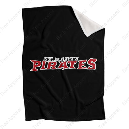 Blanket (Minky) - St. Barts Pirates, ASB Parrot, St. Barts Pirate OR ASB Pirate Ship